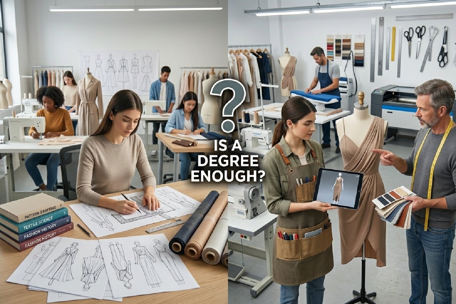 Is a Design Degree Enough to Build a Career in Fashion?